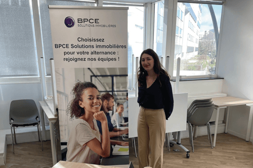 #Photos - BPCE Solutions immobilières était présent au Jobdating de l’ESPI organisé le 28 mars dernier