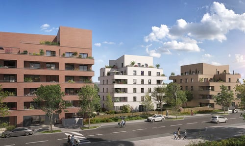 Investir en Pinel + à Toulouse (31)  « Place Faubourg »